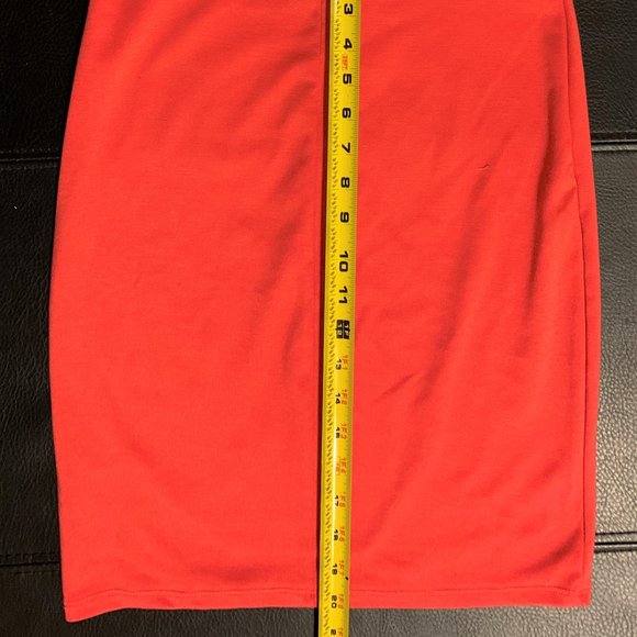 Alloy Apparel Salmon Body Con Mini/Midi Dress - Picture 12 of 16